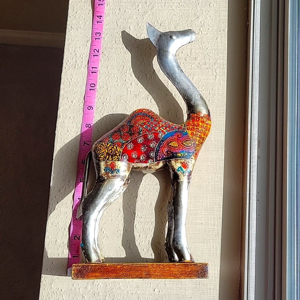 Metal Camel Statue